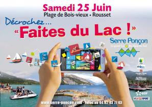 Faites du lac 2016 paddle serre poncon